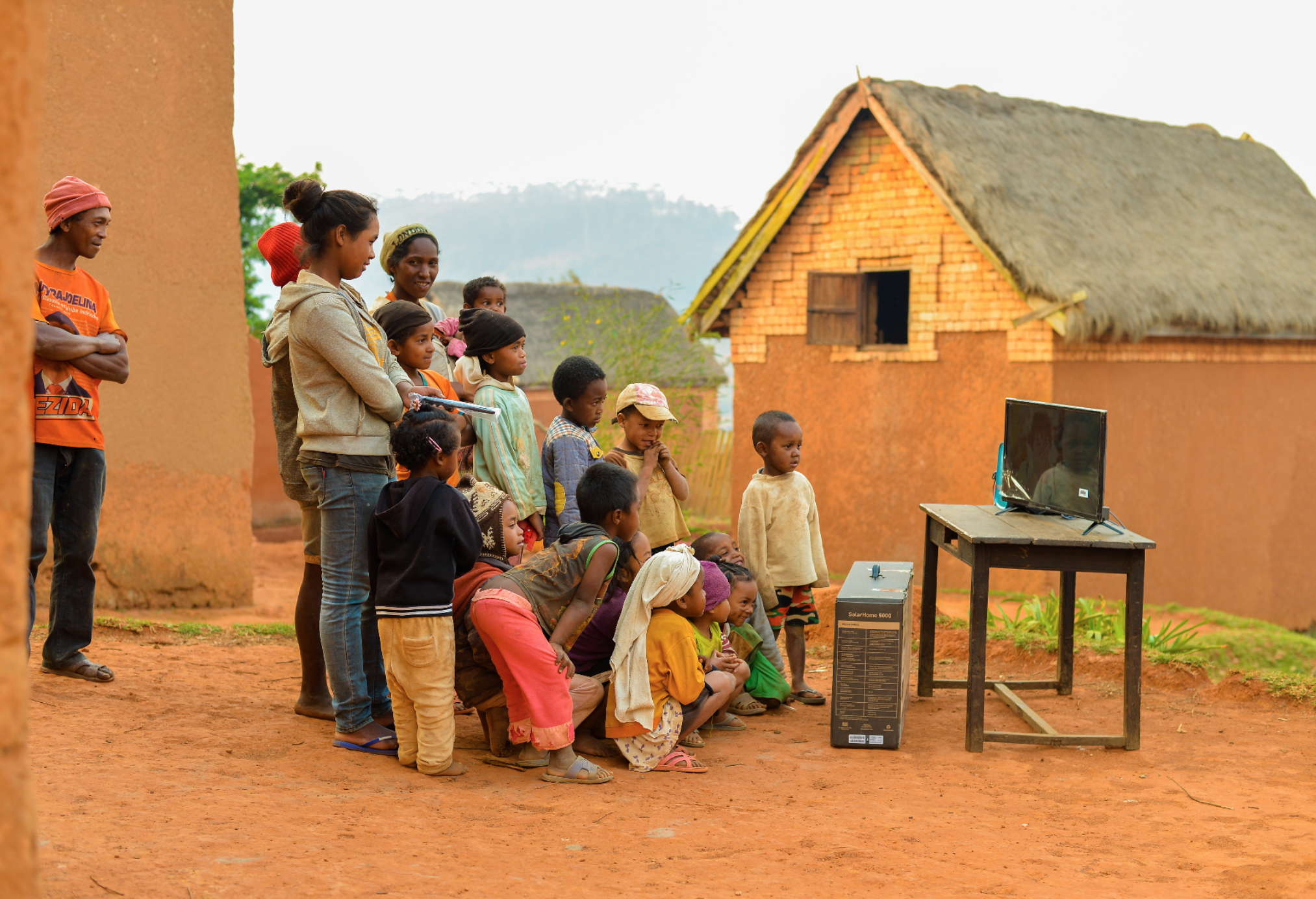 Baobab+2 - TV outside gathering